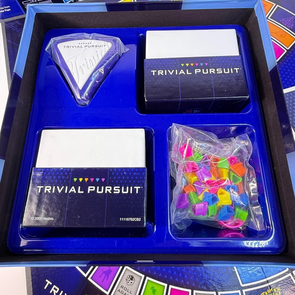 Trivial Pursuit Master Edition‎ Board Game Adult Ages 16 Plus - open box - Picture 13 of 14
